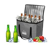 Cooler Bag Extra Large Cool Bag, Insulated Chiller Cooling Box,Large Lunch Cooler Cool Bag Box Picnic with Handle Straps Cool Box for Camping Shopping 60L