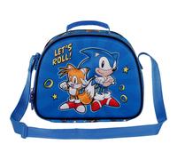 Cooler Bag Karactermania Sonic The Hedgehog Lets Roll 3D Bleu 25,5x10x20 cm