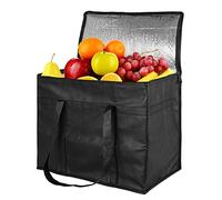 Cooler Bag, Large Capacity Picnic Cold Bag Box, 30L Food Delivery Bag Reusable Insulation Shopping Bags Collapsible Tote Bag Leak-Proof Box Large Ice Bag for Picnic Beach Camping Work Trip