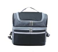 Cooler Bag, Lunch Cooler, Large Capacity Lunch Stage, Multifunctional for Adults, with a Spacious Opening and a Food Container for Picnic, Travel