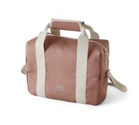 Monbento Insulated Lunch Bag 12L - Large Cooler Bag for 2 People - Pink | cool bag, stylish cooler bag for office, travel, picnics and daily lunches, ice pack, Adjustable removable shoulder strap