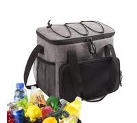 Cooler Bag | Oxford Fabric Cooler Bags Waterproof and Insulated Anti-Leak | Portable Ice Box | for Outdoor Fishing Car Work Travel Road Picnic Beach Pool Golf Truck