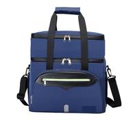 Cooler Bag Portable Fridge Thermal Bag Thermal Cooler Bag Travel Beach Beer Leak-proof Food Storage Bag for Food & Grocery Delivery Bag Hold(Blue)