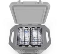 Cooler Basket Compatible with Ninja FrostVault 30qt HardCooler & Wheeled Cooler, Stainless Steel Storage Dry-Goods Basket, Keep Smaller Items Dry-Goods Basket. (2-Pack)