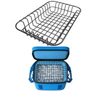 Cooler Basket for YETI Hopper Flip 18 Soft Cooler - Dry Goods Tray, Breathable Steel Wire Construction, No Condensation, Keeps Food Dry & Chilled, Fits YETI Ice Accessories (Cooler Not Included)