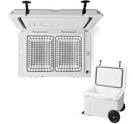 Cooler Basket for YETI Tundra Haul, YETI Roadie 48, YETI Roadie 60，Compatible with Other lgloo Accessories Cooler Locks, Cooler Dividers, Ice etc,Cooler Basket Keeps Food Dry.
