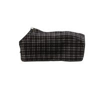 Cooler Blanket Fleece 'Heavy' Check Printing Brown 160-7'0