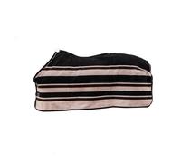 Cooler Blanket Fleece 'Heavy' Stripes Brown/Beige 145-6'6