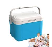 Cooler Box - Drinks Hard Cooler, Long Protection Ice Chest | Extreme Long Lasting Cooling Performance, Reusable Chiller Box For Outdoor Adventures Camping Picnics Refreezable Ice Pack Alternative