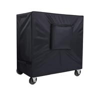 Cooler Cart Cover | Waterproof Rolling Cooler Cart Cover | Drinks Trolley Protector | Dustproof UV Outdoor Shield | Heavy Duty Patio Beverage Cooller Coverr | Portable Barbecue Accessory