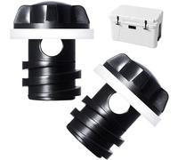 Cooler Drain Plug for YETI, 2 Pack Replacement Cooler Accessories, Compatible with YETI Tundra, Tank and RTIC Coolers, Ice Chest Plug for YETI