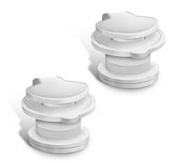 Cooler Drain Plug Replacement for Coleman, 1" Standard Drain Plug Kit Assembly, Drain Plug Replacement Parts for Coleman Cooler 5227, 5235, 5239, 5240, Cooler Accessories, 2 Pack