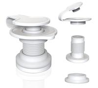 Cooler Drain Plug Replacement for Coleman Xtreme 1" Shaft Length Cooler Drain Plug Assembly Replacement Kit Part Number: R5214D607G, Cooler Parts Fits Most Cooler