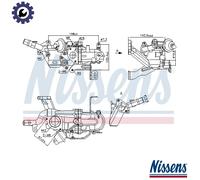 COOLER EXHAUST GAS RECIRCULATION 989273 FOR PEUGEOT PARTNER/Box/Body/MPV/TEPEE