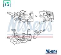 COOLER EXHAUST GAS RECIRCULATION 989273 FOR PEUGEOT PARTNER/Box/Body/MPV/TEPEE