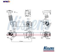 2x ✅Fits NISSENS NIS 989281 Cooler, exhaust gas recirculation NIS 98 ⭐UK Seller⭐