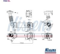 2x ✅Fits NISSENS NIS 989281 Cooler, exhaust gas recirculation NIS 98 ⭐UK Seller⭐