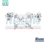 NISSENS 989328 EGR cooler