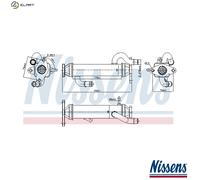 NISSENS 989328 EGR cooler