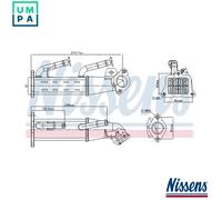NISSENS 989404 EGR cooler