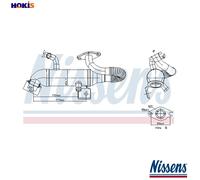 NISSENS 989408 EGR cooler