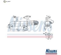 NISSENS 989408 EGR cooler