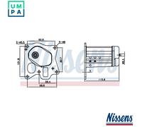 NISSENS 989455 EGR cooler