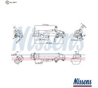 NISSENS 989456 EGR cooler