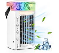 Cooler Fan, Ultra Quiet Personal Air Conditioner - Personal Cooling Device Household Air Cooler - Home Office Outdoor Work