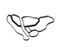 Cooler Gasket Seals,Engine Oil Filter Seal Car Engine Oil Filter Housing Gasket & Oil Cooler Seal Set Fits For BMW N54 N55 N20 N52 11428637821 11428637820