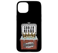 Cooler Heads Prevail Funny Beer Lover 4th Of July Beers Case for iPhone 15 Plus