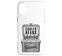 Cooler Heads Prevail Funny Beer Lover 4th Of July Beers Case for iPhone 16 Plus