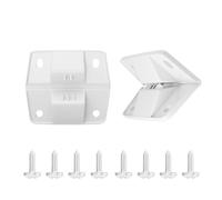 Cooler Hinges Replacement, Plastic Ice Chest Hinges Compatible with Coleman Xtreme & Rubbermaid Coolers, Heavy Duty Repair Kit, 2 Pack