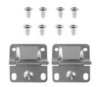 Cooler Ice Box Hinges Hinges for Colder Glaciers, Stainless Steel Hinges for Camping Coolers Replacement Parts,Multipurpose Hinges For Mobi
