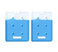 Cooler Ice Packs - 2 Pieces Reusable Lunch Box Ice Blocks Set | Íce Pack For Lunch Box, Ļunch B́ox With Handle, Cooler Freezer Packs For Home Office Travel Camping Hiking Fishing Refrigerator