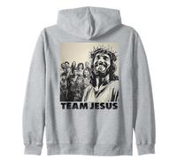 Cooler Jesus Christ, Team Jesus, Jesus Christ Zip Hoodie