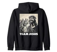 Cooler Jesus Christ, Team Jesus, Jesus Christ Zip Hoodie