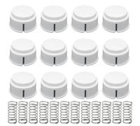 Cooler Latch Repair Kit with Button and Spring for Igloo Models 43582 | 43400 | 13054 | Armor and Miniature ; Lasting Plastic and Metal Replacement Parts for Easy Lid(12 pcs)