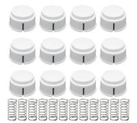 Cooler Latch Repair Kit with Button and Spring, for, Replacement Parts, for Models 43582 43400 13054, Lid Button Replacement(12 pcs)