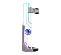 Cooler Master Atlas ARGB GPU Support Bracket, Aluminum Magnets Stand, Infinity Mirror Design, ARGB Tempered Glass, Dual-Axis Mode Vertical | Horizontal. (MCA-U000R-AGSBTG-00)
