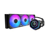 Cooler Master Atmos II 360 LCD Panel Freeform 2.0 CPU Liquid Cooler, Dual Chamber Pump, Customizable aRGB Lighting, Quiet Qperation, Easy Install, AMD Ryzen 9 AM5|4, Intel Ultra i9 LGA 1851|1700