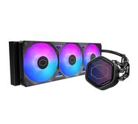 Cooler Master Atmos II 360 Pixel LED Panel FreeForm 2.0 CPU Liquid Cooler, Dual Chamber Pump, Customizable aRGB Lighting, Quiet Qperation, Easy Install, AMD Ryzen 9 AM5|4, Intel Ultra i9 LGA 1851|1700