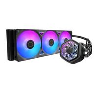 Cooler Master Atmos II 360 VRM Freeform 2.0 CPU Liquid Cooler, Dual Chamber Pump, Customizable aRGB Lighting, Quiet Qperation, Easy Install, AMD Ryzen 9 AM5|4, Intel Ultra i9 LGA 1851|1700
