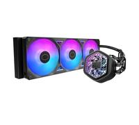 Cooler Master Atmos II 360 VRM Freeform 2.0 CPU Liquid Cooler, Dual Chamber Pump, Customizable aRGB Lighting, Quiet Qperation, Easy Install, AMD Ryzen 9 AM5|4, Intel Ultra i9 LGA 1851|1700