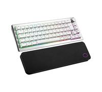 Cooler Master CK721 Mechanical Gaming Keyboard - Compact 65% Layout, TTC Mechanical Switches, Per-Key RGB Backlighting, Hybrid Wireless Technology, Precision Dial - Silver White, UK Layout