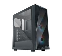CoolerMaster CMP 520 Mid Tower TG PC Case - Black