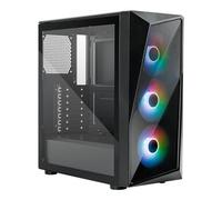 CoolerMaster CMP 520 Mid Tower TG PC Case - Black