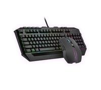 Cooler Master Devastator 3 RGB Gaming Keyboard | Mouse Combo, 6-Zone RGB Keyboard, 26-Key Rollover, Ambidextrous Mouse, 5-Zone RGB Mouse, Optical Sensor, 4800 DPI, Dedicated Media Keys