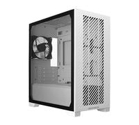 Cooler Master Elite 301 Lite White Micro-ATX High Airflow Minimalist PC Case, 365mm GPU Max, Compatible RTX 5080|RX 7090 XT, 280mm AIO Max, Type C, Tempered Glass, 120mm PWM Fan, Intakes Grill
