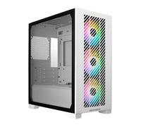 Cooler Master Elite 301 MicroATX Tempered Glass White PC Gaming Case